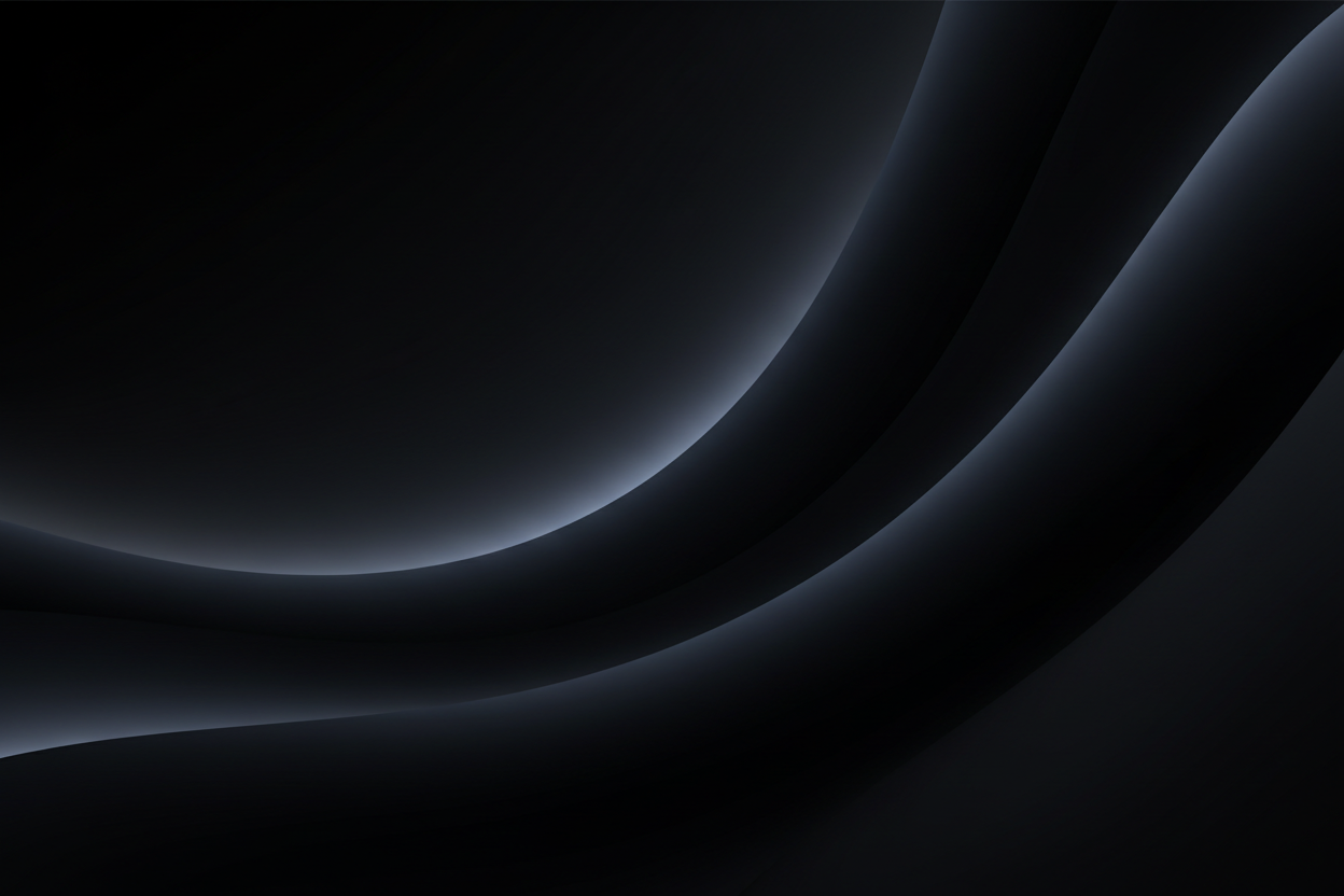 create slow animated video in black theme.