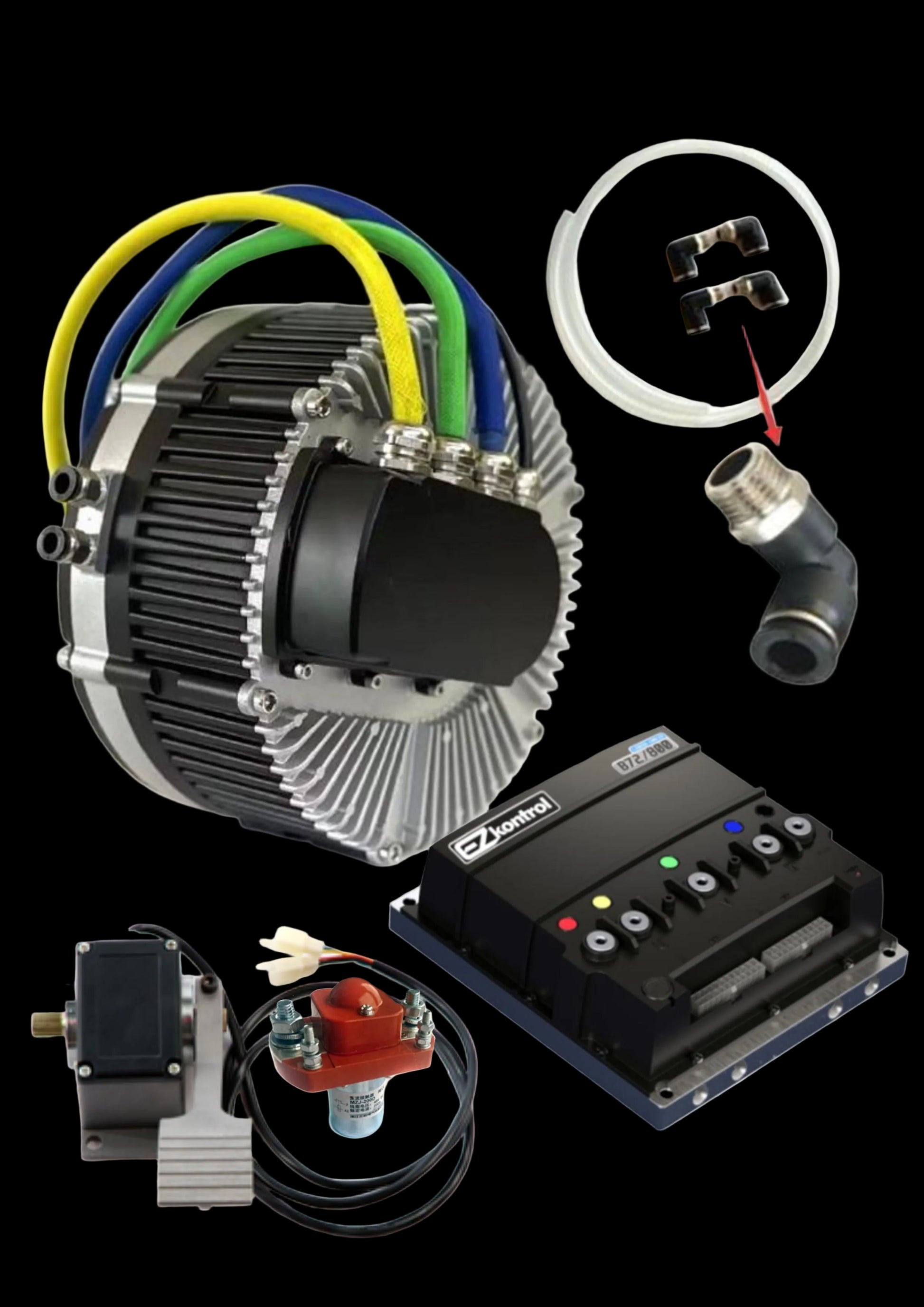 KIT: Golden Motors GMX HTM 11KW AXIAL FLUX Motor 72V