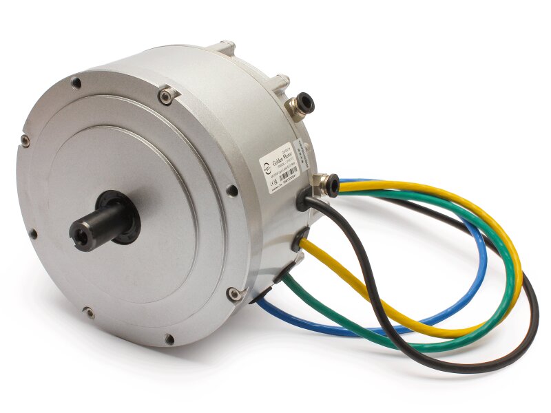 KIT: Golden Motors HPM3 3Kw AXIAL FLUX BLDC Motor 48V/72V